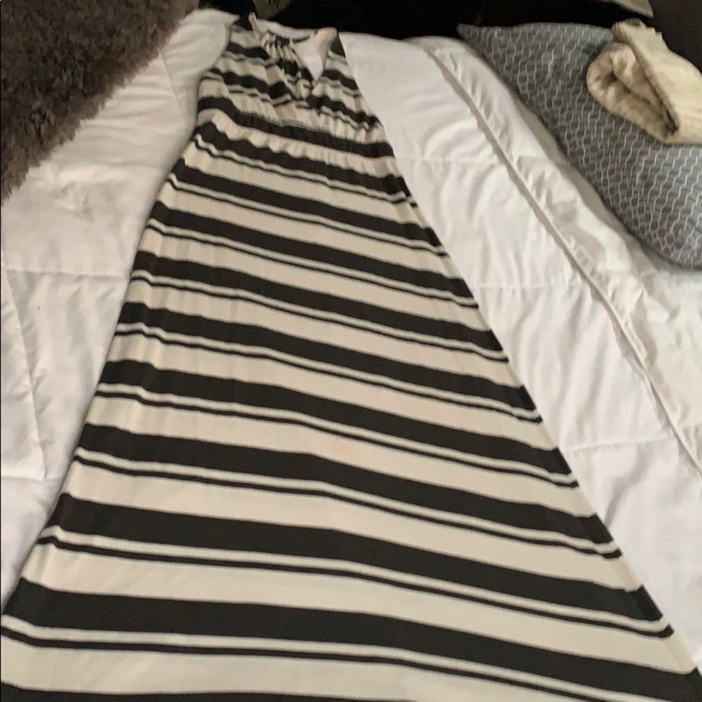 Striped Maxi